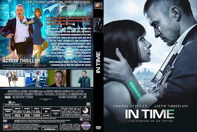 dvd cover In Time