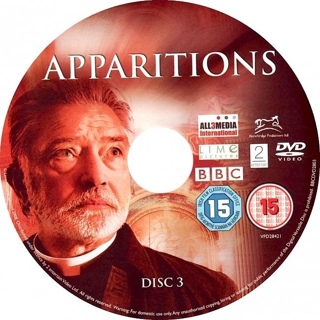 dvd cover Apparitions