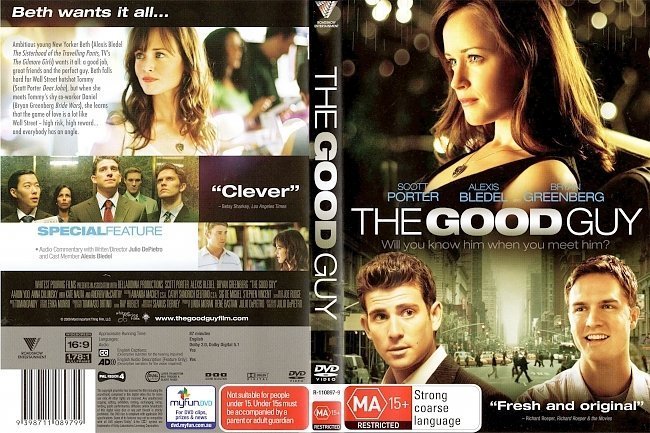 dvd cover The Good Guy (2009) WS R1 & R4