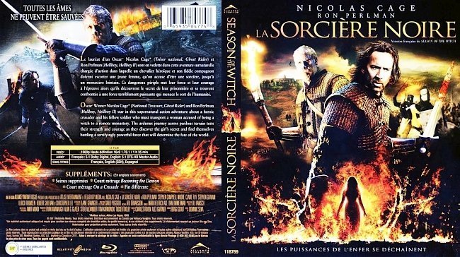 dvd cover La Sorciere Noire Season Of The Witch Bluray