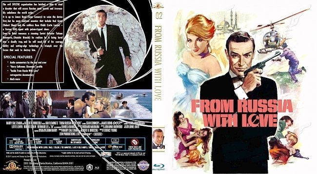dvd cover From Russia With Love