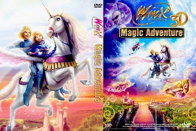 dvd cover Winx Club: Magic Adventure (2010)