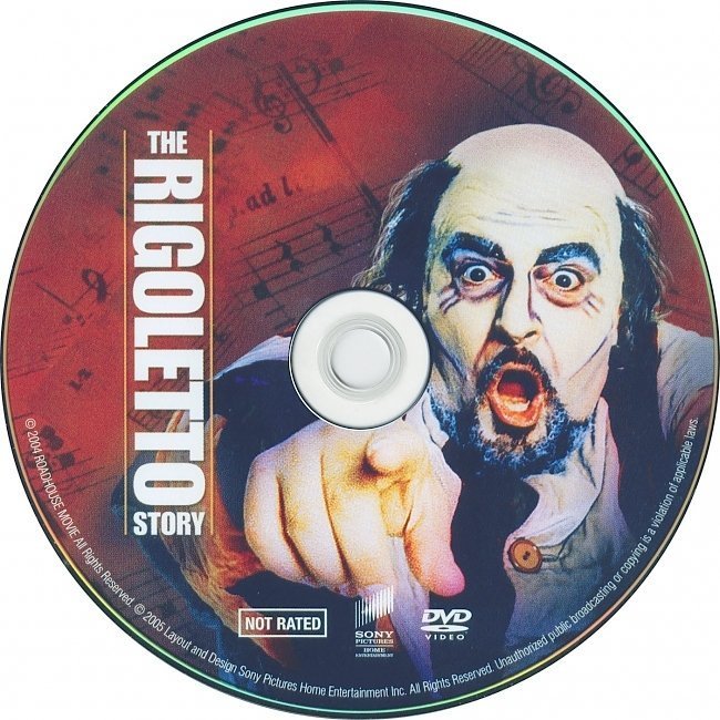 dvd cover Rigoletto Story R1