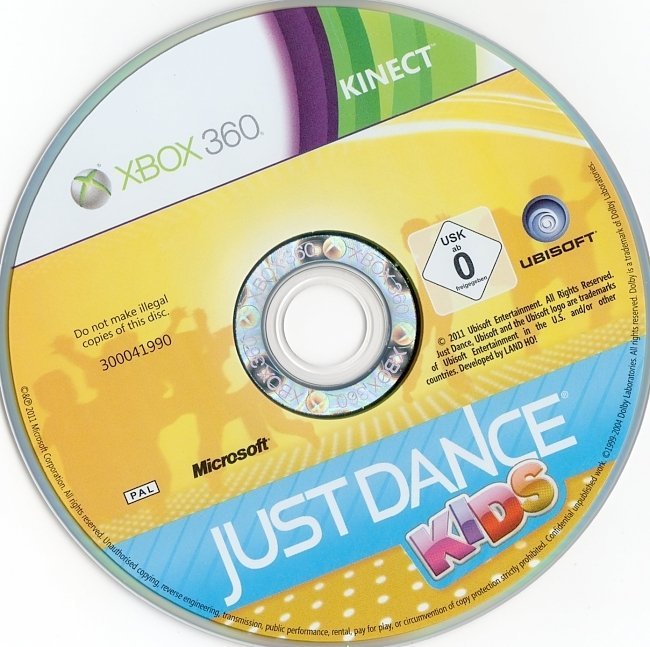 dvd cover Just Dance Kids (2011) PAL