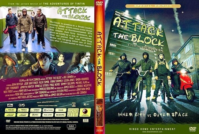 dvd cover Attack The Block