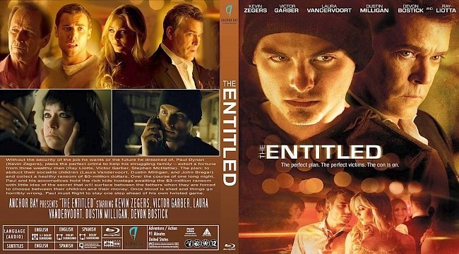 dvd cover The Entitled 2011 BD