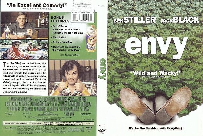 dvd cover Envy (2004) R1