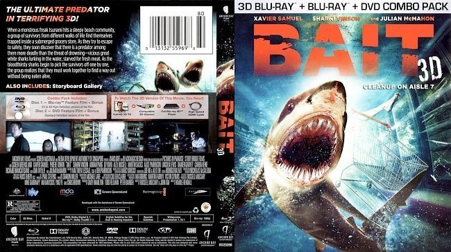 dvd cover Bait Cleanup On Aisle 7 3D