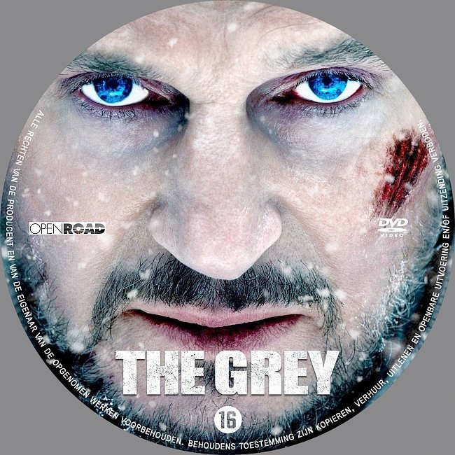 dvd cover The Grey