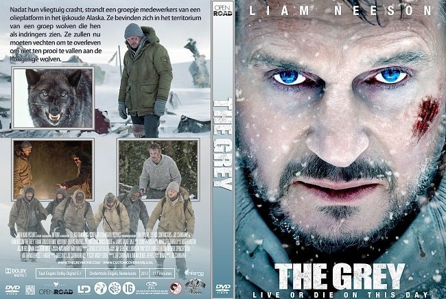 dvd cover The Grey