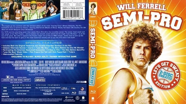dvd cover Semi pro BD
