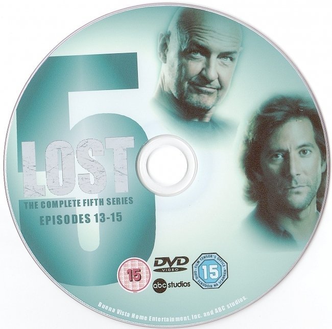 dvd cover Lost: Season 5 R2