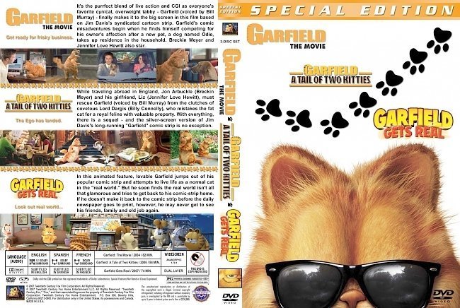 dvd cover Garfield Collection v2