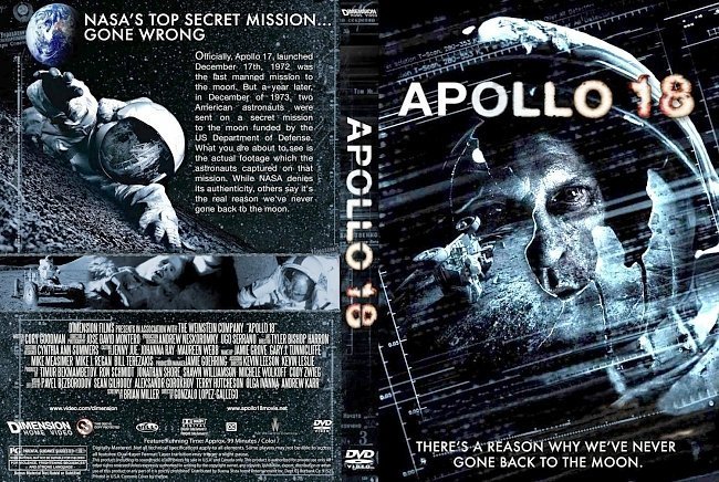 dvd cover Apollo 18