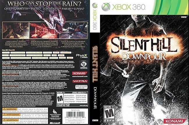 dvd cover Silent Hill Downpour