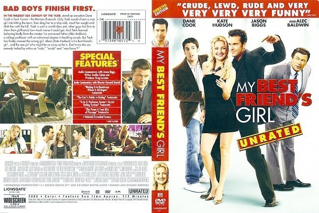 dvd cover My Best Friend's Girl (2008) WS UNRATED R1