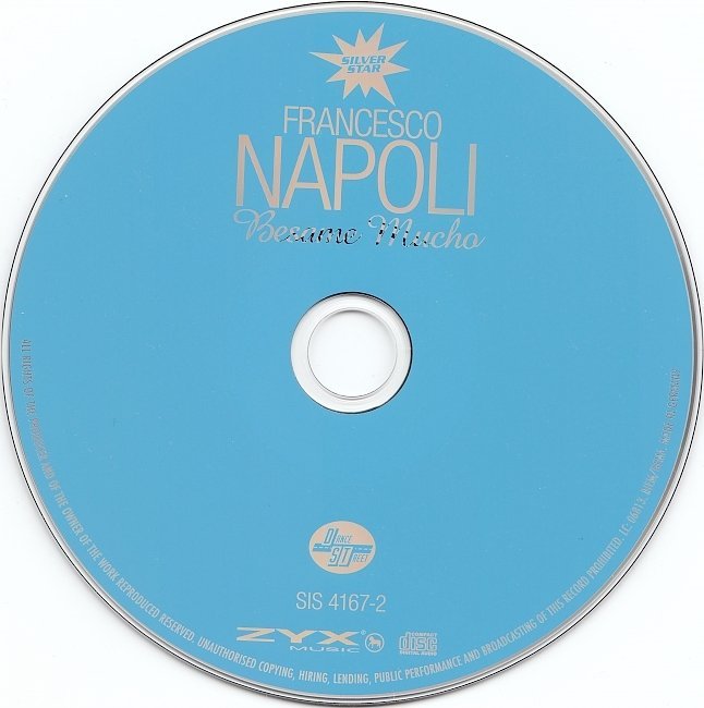 dvd cover Francesco Napoli - Besame Mucho (2005)