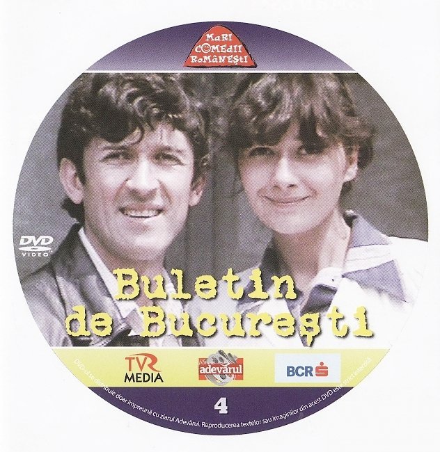 dvd cover Buletin De Bucuresti ROMANIAN R2