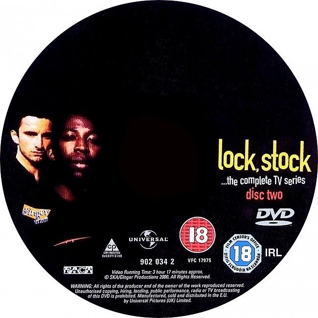 dvd cover Lock Stock The TV Series R2