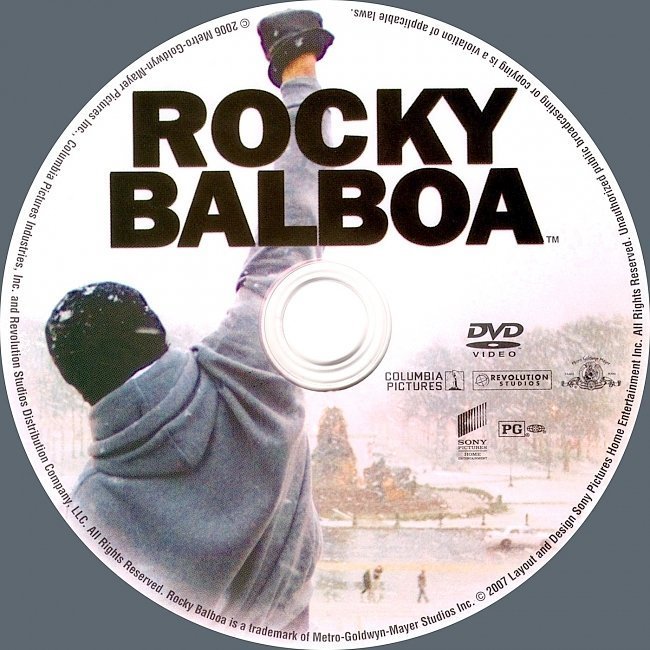 dvd cover Rocky Balboa (2006) R1