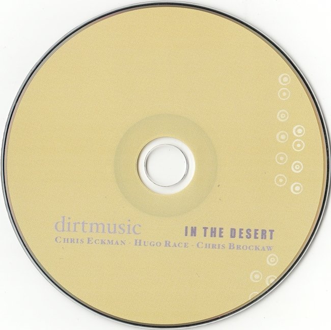 dvd cover Dirtmusic - In The Desert (2008)