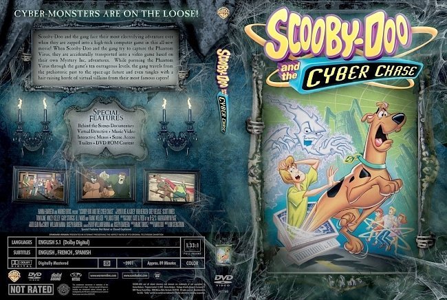 dvd cover Scooby Doo And The Cyber Chase
