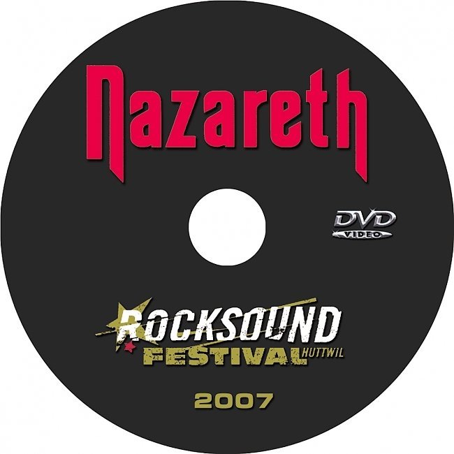 dvd cover Nazareth - Rocksound Festival, Huttwil (2007)