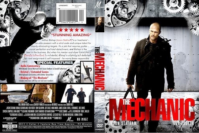 dvd cover The Mechanic