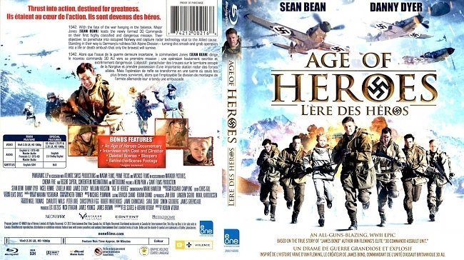 dvd cover Age Of Heroes l`Ere Des Heros