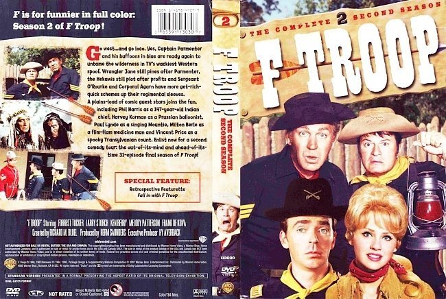 dvd cover F Troop Season 2