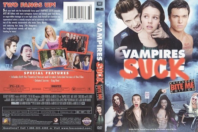 dvd cover Vampires Suck (2010) WS R1