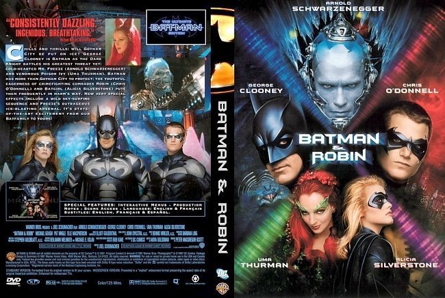 dvd cover Batman & Robin