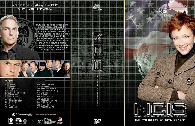 dvd cover NCIS Season 4