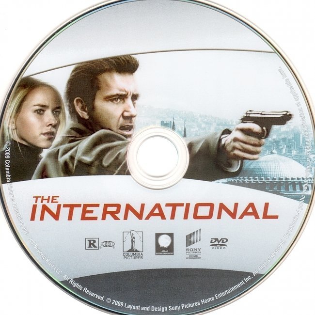 dvd cover The International (2009) WS R1