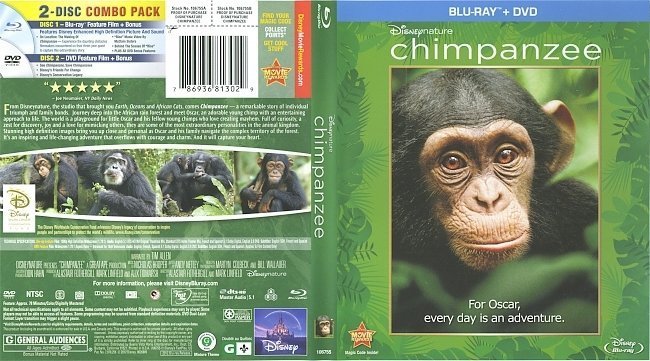dvd cover Chimpanzee WS R1