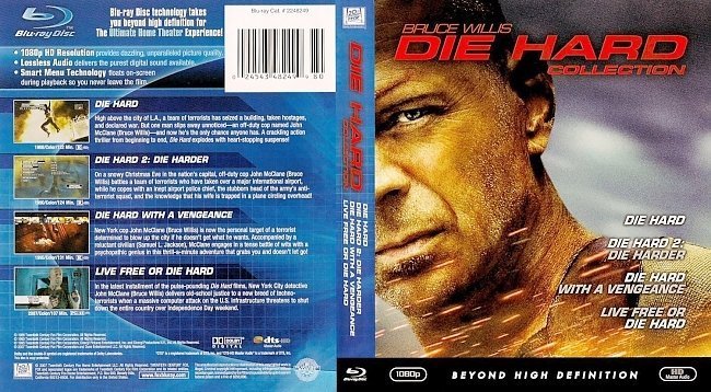 dvd cover Die Hard Collection