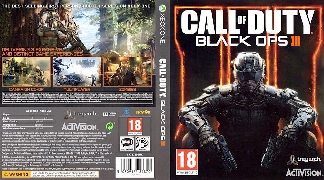 Call of Duty Black Ops 3  Pal Xbox One 