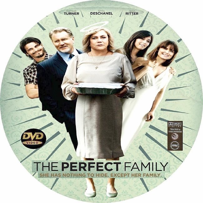 dvd cover The Perfect Family (2011) R0 CUSTOM