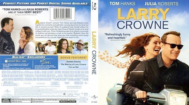 dvd cover Larry Crowne