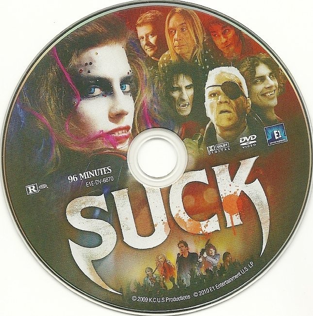 dvd cover Suck (2009) R1