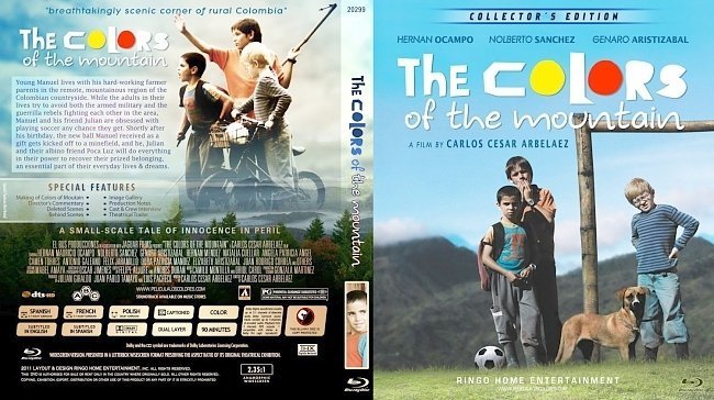 dvd cover The Colors Of The Mountain