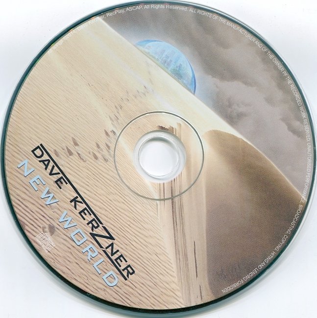 dvd cover Dave Kerzner - New World