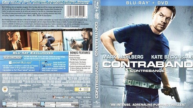 dvd cover Contreband Contrebande