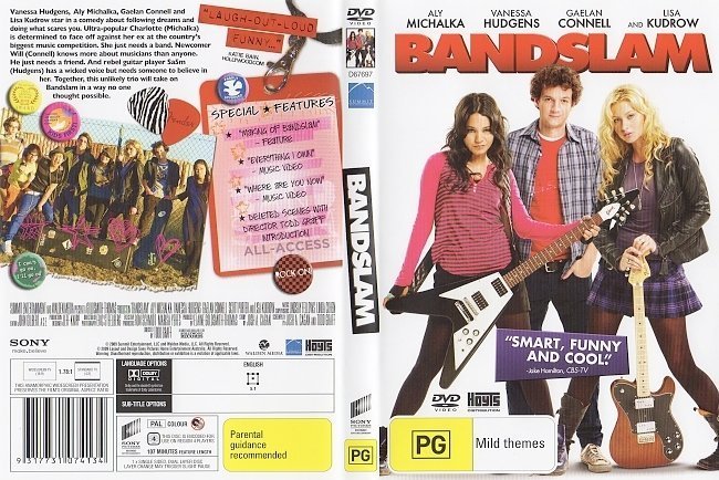 dvd cover Bandslam (2009) WS R4