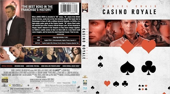 dvd cover Casino Royale - Front