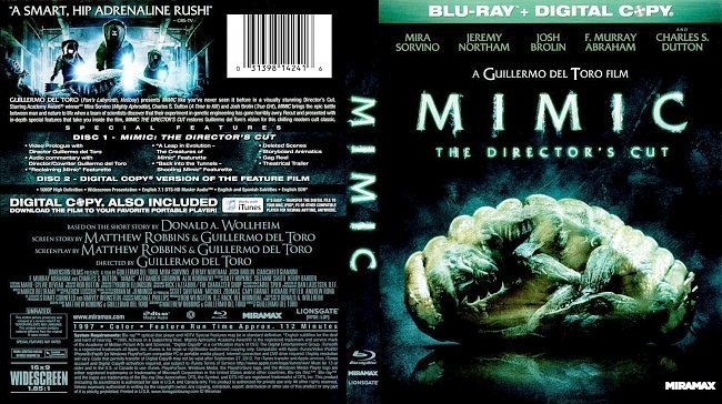 dvd cover Mimic