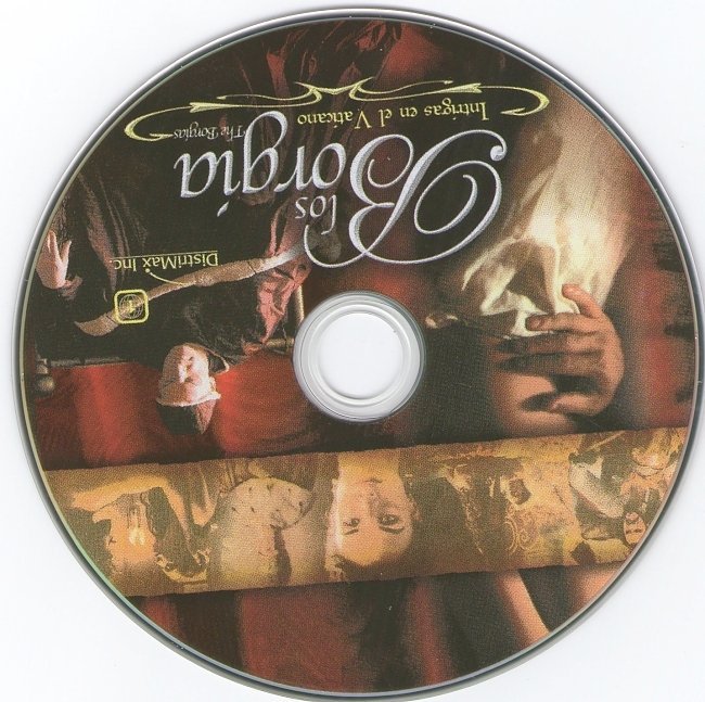 dvd cover Los Borgia (2006) SPANISH R2