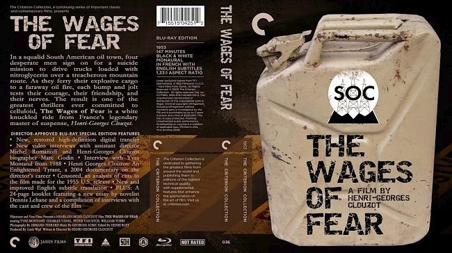 dvd cover Wages Of Fear