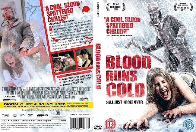 dvd cover Blood Runs Cold - dvd front cover