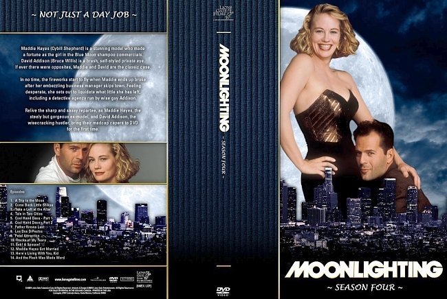 dvd cover Moonlighting Season 4